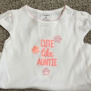 Baby girl T-shirt onsie
